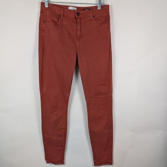 Parker Smith Rust Skinny Jeans Premium Denim Women's Size 30 - Picture 1 of 10